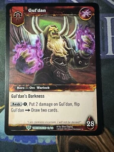 World of Warcraft TCG Timewalkers 15/30 Gul’dan Alternate Art - Picture 1 of 2