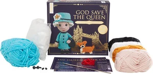 Topp juego de ganchillo God save the Queen 15 cm 11 piezas juego creativo ganchillo costura juego de manualidades - Imagen 1 de 2