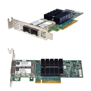 HP Mellanox ConnectX-3 546SFP+ Dual-Port 10GbE Adapter 790314-001 779793-B21 LP - Afbeelding 1 van 5