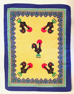 Portugal Rooster Tea Towel Dish Towel 24" x 18" - Picture 1 of 5