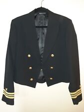 Weintraub US Navy Blue Dinner Mess Uniform Jacket Supply Officer Oak Leafs