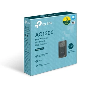 TP-Link Archer T3U AC1300 Mini bezprzewodowy adapter MU-MIMO USB WLAN - Zdjęcie 1 z 4