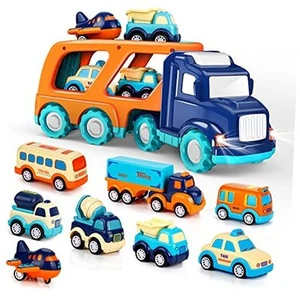 9 Pack Cars Toys for 2 3 4 5 Years Old Toddlers Boys & Girls Gift, Big - Picture 1 of 7