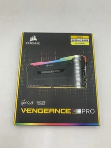 CORSAIR Vengeance RGB Pro 64GB (2x32GB) DDR4 SDRAM 3600MHz C18 Memory Kit - New! - Afbeelding 1 van 6