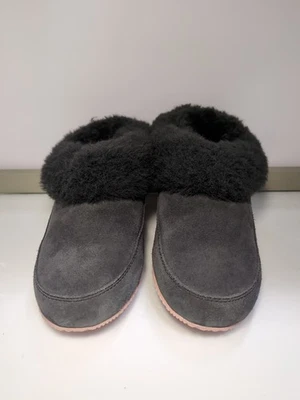 ZAPATILLAS ZUECOS SOREL GO COFFE RUN FORRADAS INTERIOR/EXTERIOR GAMUZA CARBÓN TALLA 7,5 Foto 1 de 4