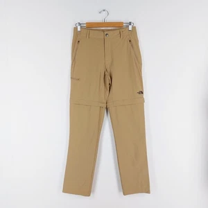 The North Face Men's W32 Regular Tan Hiking Walking Zip Off Shorts Trousers - Picture 1 of 18
