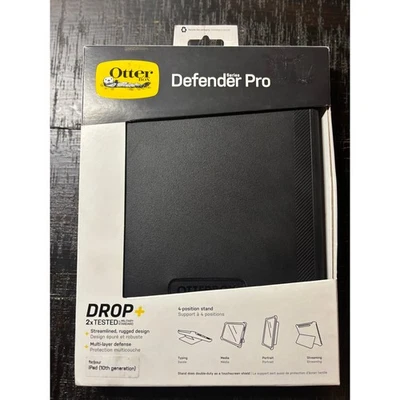 OtterBox Defender Pro Series Case Black for iPad 10th Generation - Image 1 of 4