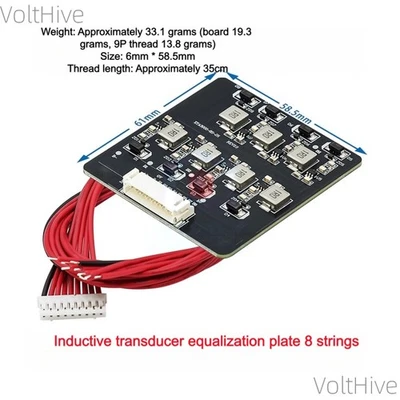 1PCS Inductive Transducer Equalization Plate with 8 Strings and 1.2A Module New - Image 1 of 4