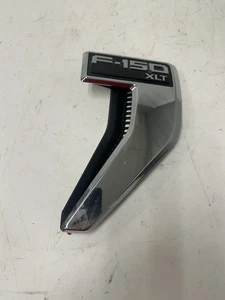 2021-2023 Ford F-150 XLT RH Right Fender Chrome Emblem OEM ML34-16B114-AC - Picture 1 of 10