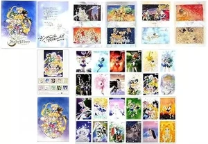 Set of 10 62 yen stamps: Sailor Moon/Naoko Takeuchi 25th Anniversary - Picture 1 of 6