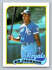 1989 O-Pee-Chee #84 – Bo Jackson – Kansas City Royals – Canadian French MLB - Picture 1 of 2