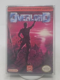 Overlord Nintendo NES Game Complete CIB, With Manual And Poster. Tested 