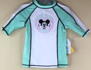 Disney Park Mickey Mouse The Original Rash Guard Swim Shirt Size 4 - Picture 1 of 6