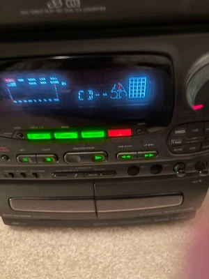 AIWA CX-N5100U 立体声音响/收音机/磁带 适用于零件或维修 1994 — 第 1/4 张图片