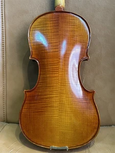 Professional Handmade 4/4 Size Violin Two Piece Back For Beginner + Sound Video - Picture 1 of 18