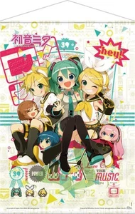 POPBUDDIES Vocaloid wallscroll Hey! Piapro Characters 50 x 70 cm - Photo 1/2