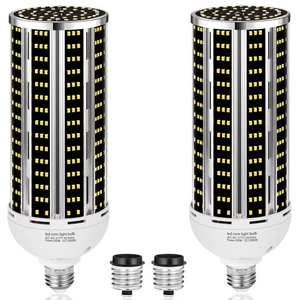 200W 2 pack LED Corn Light Bulb,(2000W Equivalent )Commercial Grade 30500LM D... - Picture 1 of 6