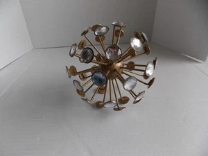 Stunning Benzara Jeweled Orb An Elegant Objet D’ Art 6" Diameter - Picture 1 of 7