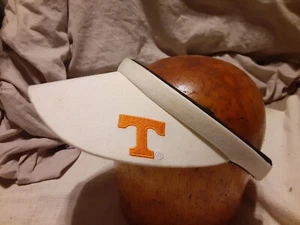 Tennessee University OSFA Collegiate Orange 100% Cotton Sun Visor Hat Cap - Picture 1 of 10