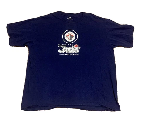 Winnipeg Jets Fanatics T-Shirt — Size Men’s 2XL Cover