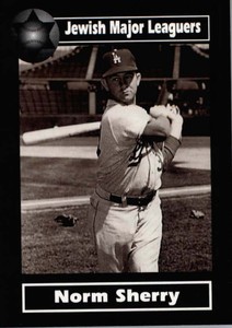 2003 Jewish Major Leaguers #90 Norm Sherry - NM New York NY Baseball Card