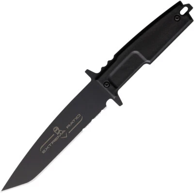Extrema Ratio Col Moschin Paper Black Stainless Steel Fixed Blade Knife 0125TB - Image 1 of 4