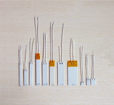 2Pcs MCH Metal Ceramic Heater Plate Rectangle Resistive Heating Elements - Image 1 of 4