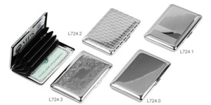 KREDITKARTENHALTER KREDITKARTENHALTER KARTEN 6 FÄCHER CHROM LUBINSKI - Bild 1 von 1