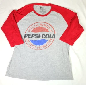 Pepsi Baseball Tee Adult XL Official Member of the Pepsi Generation - Picture 1 of 6