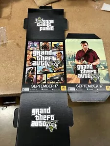 GRAND THEFT AUTO V Store Pantalla Plegable Caja de Promoción GTA Videojuego Promoción - Imagen 1 de 2