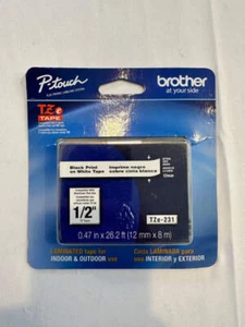 Brother Original P-touch TZe-231 Einzelpackung laminiertes Etikettiergerät - Bild 1 von 4