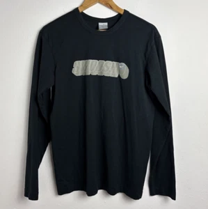 nike vintage Swoosh Logo T Shirt Embroidered long sleeve Mens Size L - Picture 1 of 11
