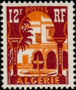 Algeria #YT313B MNH 1954 Bardo Museum Patio [257 Mi327] - Picture 1 of 1