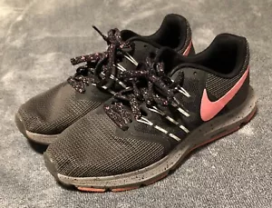 Nike Womens Run Swift Gray/Pink Running Shoes Laceup Low Top Size 9.5 CK6696-001 - Picture 1 of 7