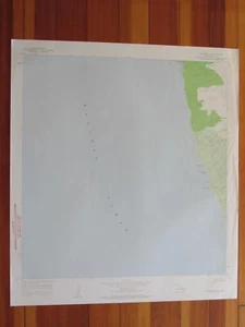 Keawanui Bay Hawaii 1959 original vintage mapa de ratón del USGS - Imagen 1 de 1