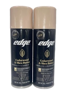 Gel de afeitar de madera de cedro y manteca de karité de 2 bordes 7 oz - Imagen 1 de 1