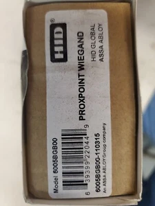 HID ProxPoint Plus 6005 HID Proximity Access Control Card Reader, Gray 6005BGB00 - Picture 1 of 4