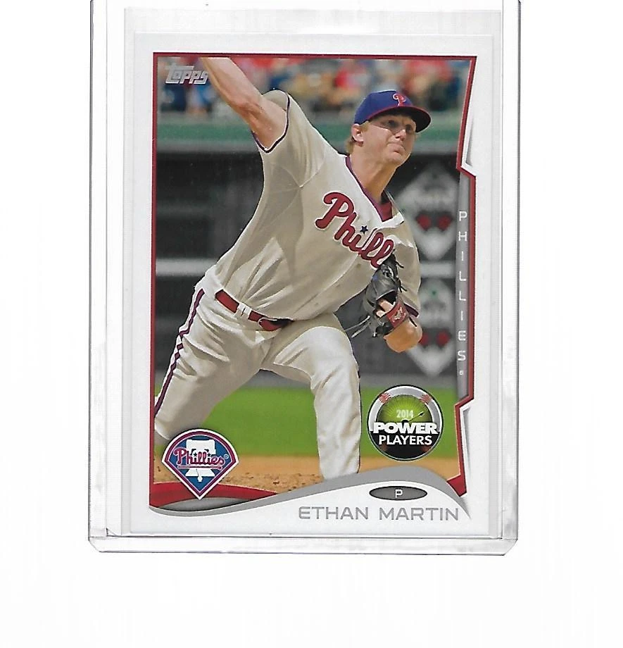 2014 TOPPS BASEBALL POWER PLAYERS ETHAN MARTIN #PP-65 - Image 1 of 1