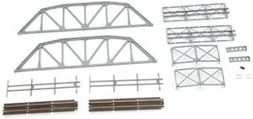 Atlas 2071 N Scale Code 55 Truss Bridge Kit (Silver) New Free Shipping - Image 1 of 1