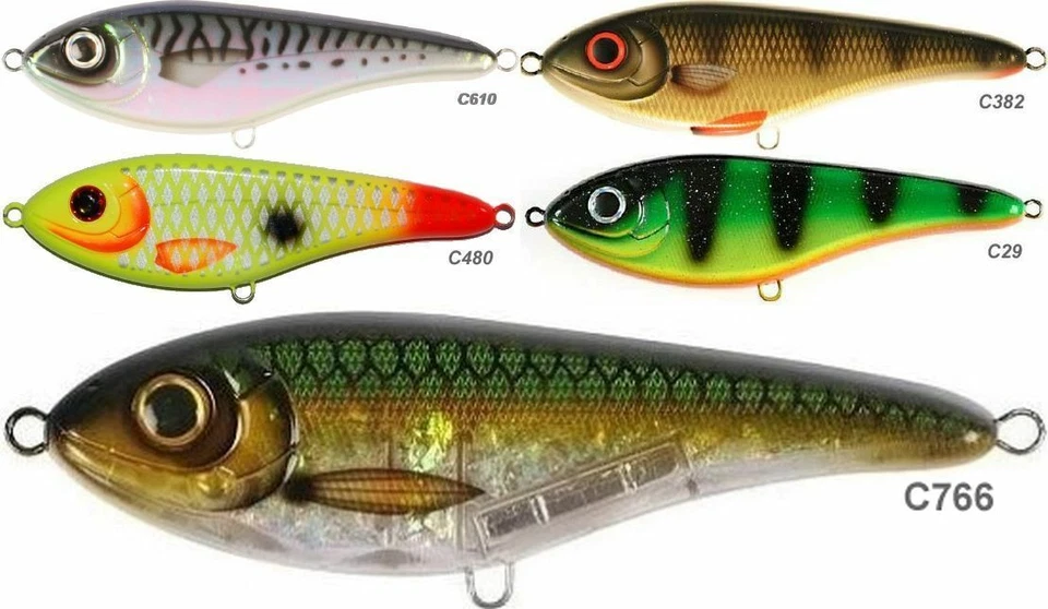 Strike Pro Buster Jerk II Jerkbait 12 cm / 37 g. / Farbauswahl - Bild 1 von 1