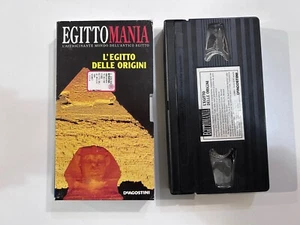 EGITTOMANIA L'EGITTO DELLE ORIGINI - VHS DEAGOSTINI VHS VIDEOCASSETTA - Foto 1 di 5