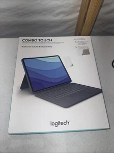 Logitech Combo Touch Keyboard Case for iPad Pro 12.9" 5th 6th Gen 920-010097 - Picture 1 of 10