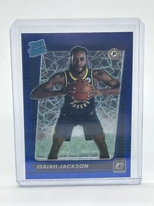 2021-22 Donruss Optic Isaiah Jackson Rated Rookie Blue Velocity RC #167 Pacers - Bild 1 von 2