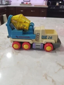 VINTAGE KW camion cemento costruzione parte di ricambio giocattolo set di gioco miscelatore funziona - Foto 1 di 7