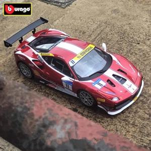 1:24 2017 Ferrari 488 Challenge Alloy Sports Car Model Diecast Metal Toy Gifts - Picture 1 of 16
