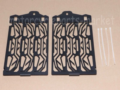 Cubiertas protectoras de rejilla de radiador de motor negras para BMW R1200GS 2013-2017 Foto 1 de 4