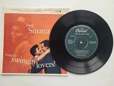 Frank Sinatra "Songs For Swingin' Lovers!"UK 7" EP 1956 Capitol Records EAP1-653 - Image 1 of 3