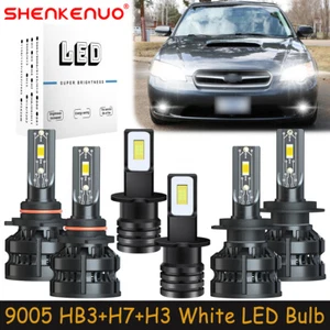 For Subaru Legacy 2005-2007 Combo LED Headlights Bulb High Low Beam Fog Light Z8 - Picture 1 of 23
