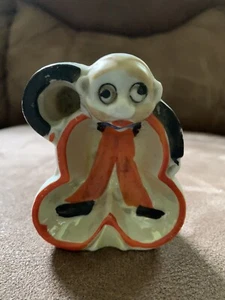 Vintage Ceramic Trinket Clown Dish Unique MCM Colorful Lustreware Made In Japan - Picture 1 of 8