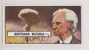 1965 Lyons Maid Famous People Bertrand Russell Lord Russell #36 0a6